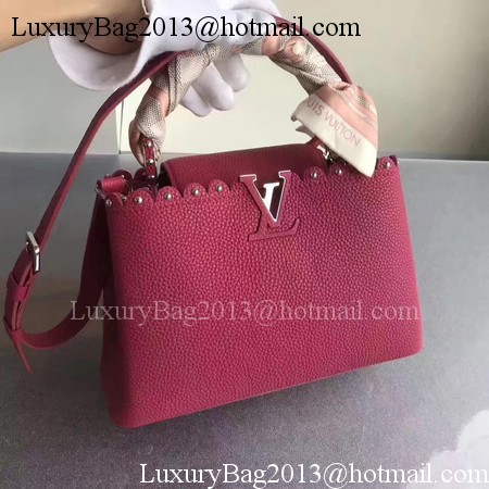 Louis Vuitton Original Leather CAPUCINES BB M54419 Rose