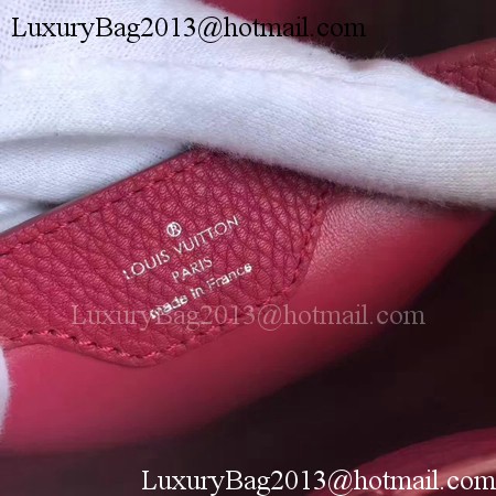 Louis Vuitton Original Leather CAPUCINES BB M54419 Rose