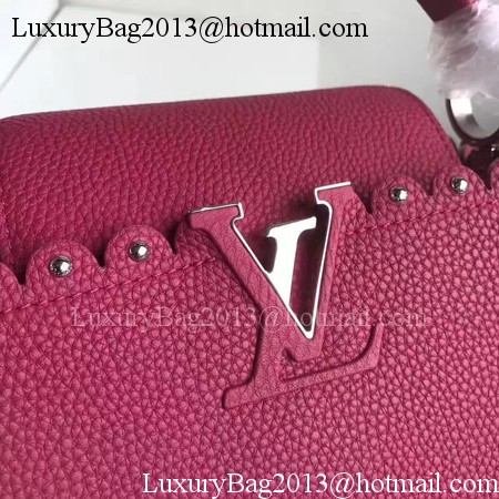 Louis Vuitton Original Leather CAPUCINES BB M54419 Rose