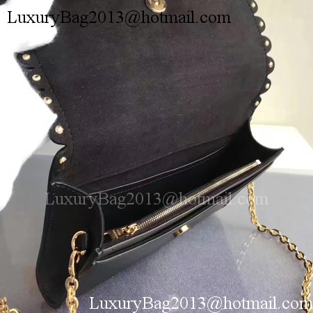Louis Vuitton Original Leather LOUISE MM M54584 Black