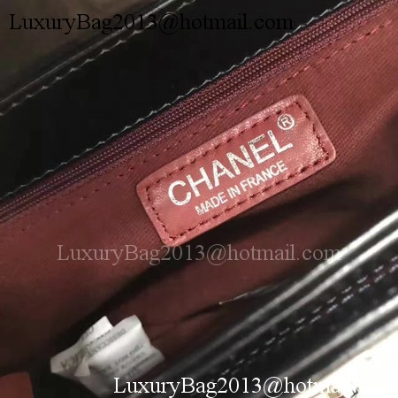 Chanel 2.55 Series Flap Bags Original Bright Leather A56987 Black