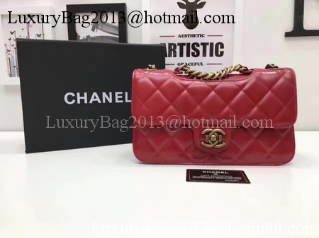 Chanel 2.55 Series Flap Bags Original Bright Leather A56987 Red