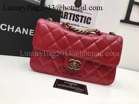 Chanel 2.55 Series Flap Bags Original Bright Leather A56987 Red