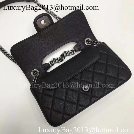 Chanel 2.55 Series Flap Bags Original Sheepskin A56987 Black