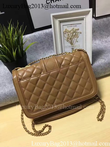 Chanel 2.55 Series Flap Bags Original Sheepskin Leather A91365 Apricot