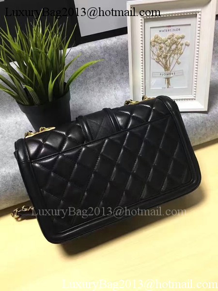 Chanel 2.55 Series Flap Bags Original Sheepskin Leather A91365 Black