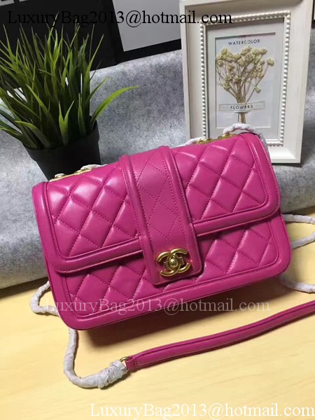 Chanel 2.55 Series Flap Bags Original Sheepskin Leather A91365 Rose
