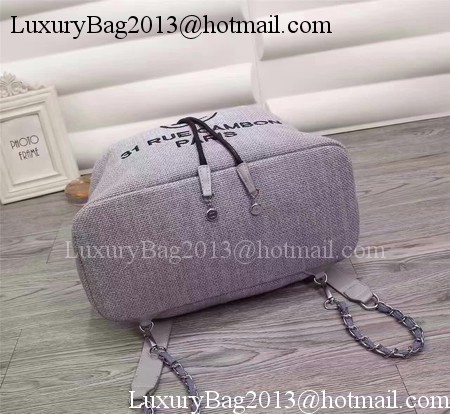 Chanel 31 Rue Cambon Hobo Bag Original Fabric A66918 Purple