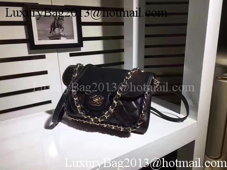 Chanel Classic Flap Bag Sheepskin Leather CHA8006 Black