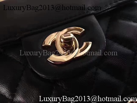 Chanel Classic Flap Bag Sheepskin Leather CHA8006 Black