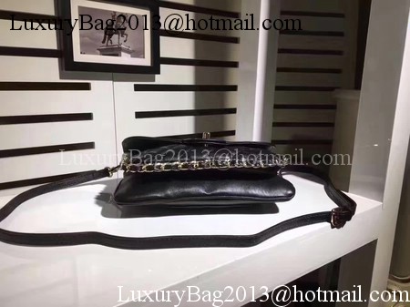 Chanel Classic Flap Bag Sheepskin Leather CHA8006 Black