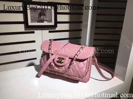 Chanel Classic Flap Bag Sheepskin Leather CHA8006 Pink