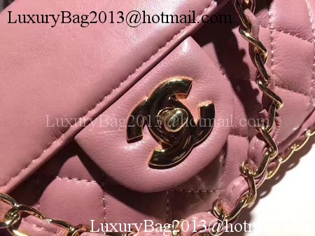 Chanel Classic Flap Bag Sheepskin Leather CHA8006 Pink