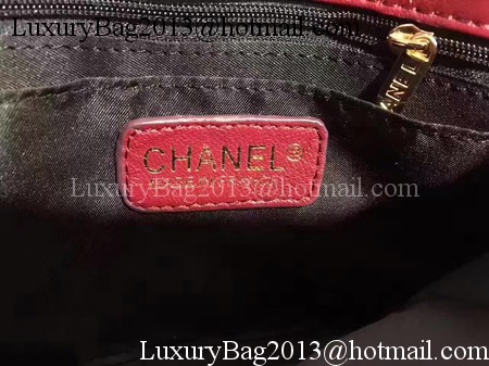 Chanel Classic Flap Bag Sheepskin Leather CHA8006 Red