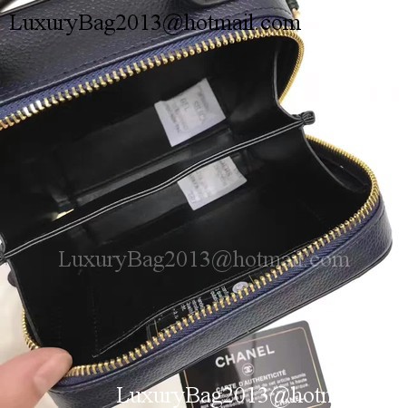 Chanel Cosmetic Bag Original Cannage Pattern A93341 Black