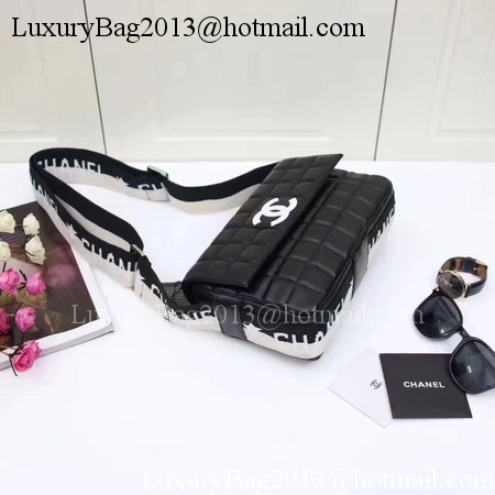 Chanel Flap Shoulder Bag Sheepskin Leather CHA8956 Black