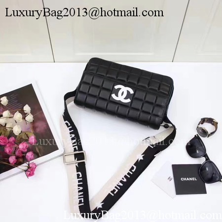 Chanel Flap Shoulder Bag Sheepskin Leather CHA8956 Black