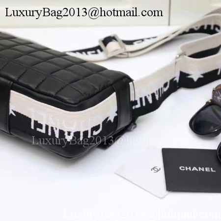 Chanel Flap Shoulder Bag Sheepskin Leather CHA8956 Black