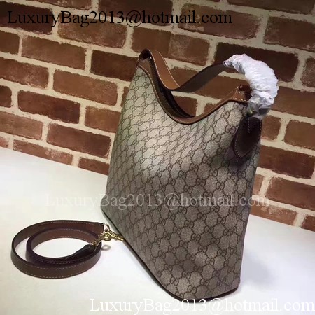 Gucci Miss GG Canvas Hobo Bag 414930 Apricot