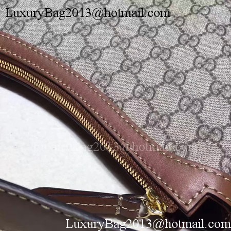 Gucci Miss GG Canvas Hobo Bag 414930 Apricot