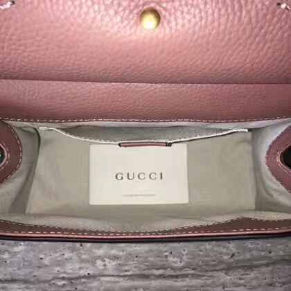 Gucci GG Marmont Leather Top Handle Bag 442622 Coffee