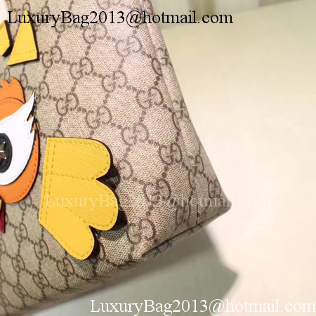 Gucci Childrens Owl Tote Bag 477488 Yellow