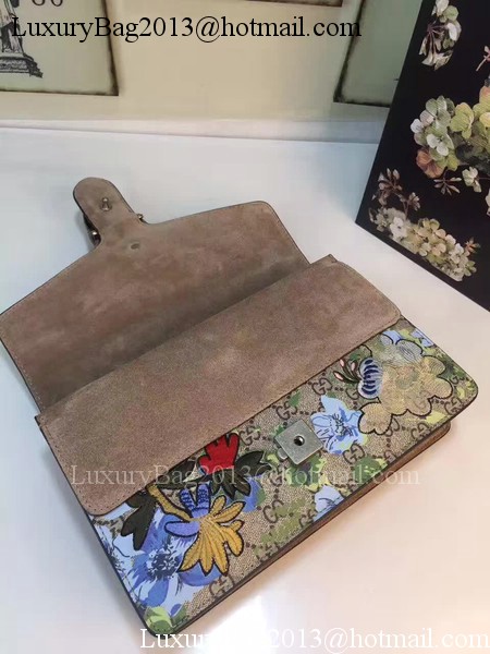 Gucci Dionysus GG Supreme Canvas Shoulder Bag 400249B Bee