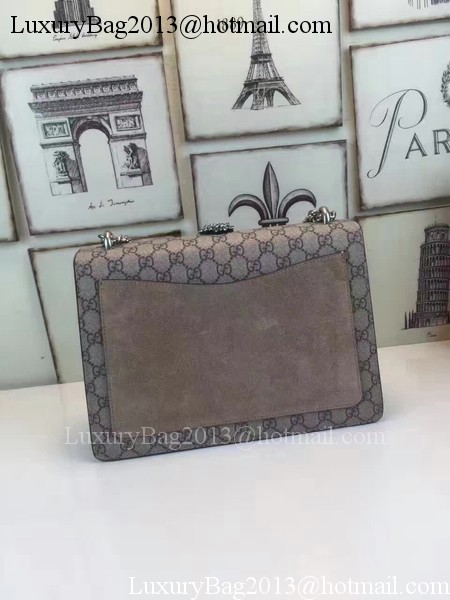 Gucci Dionysus GG Supreme Canvas Shoulder Bag 403348 Pineapple