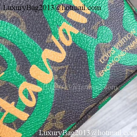 Louis Vuitton Monogram Canvas POCHETTE ACCESSOIRES M60158 Green