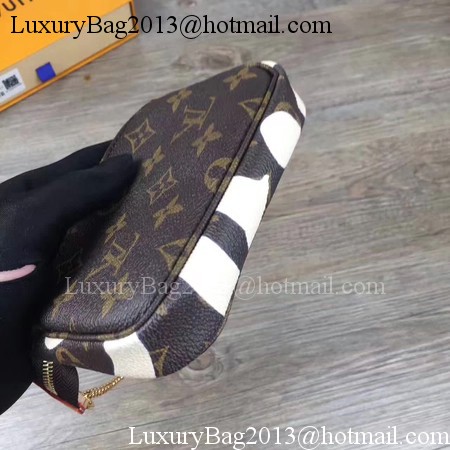 Louis Vuitton Monogram Canvas POCHETTE ACCESSOIRES M60158 OffWhite