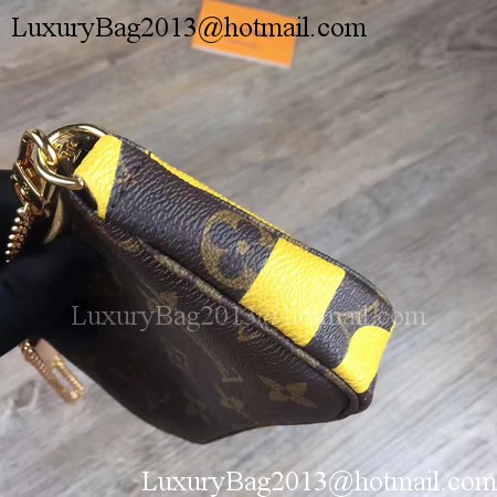 Louis Vuitton Monogram Canvas POCHETTE ACCESSOIRES M60158 Yellow