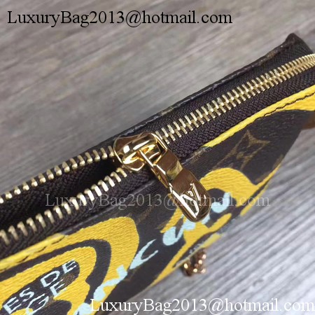 Louis Vuitton Monogram Canvas POCHETTE ACCESSOIRES M60158 Yellow