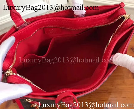 Louis Vuitton Monogram Canvas POPINCOURT PM M43462 Red