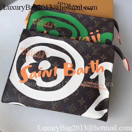 Louis Vuitton Monogram Canvas TOILETRY POUCH 26 M44137 Green