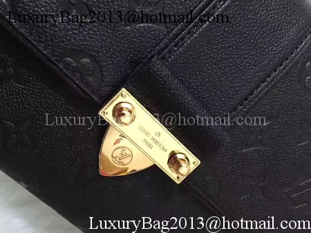 Louis Vuitton Monogram Empreinte SAINT SULPICE PM M43393 Black