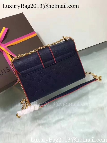 Louis Vuitton Monogram Empreinte SAINT SULPICE PM M43393 Blue