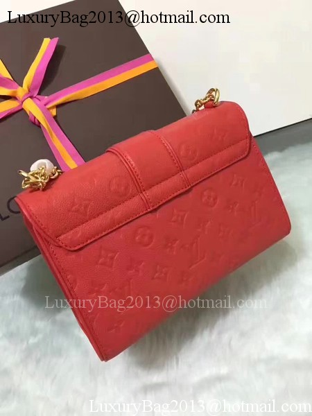 Louis Vuitton Monogram Empreinte SAINT SULPICE PM M43393 Red