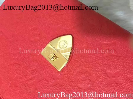 Louis Vuitton Monogram Empreinte SAINT SULPICE PM M43393 Red