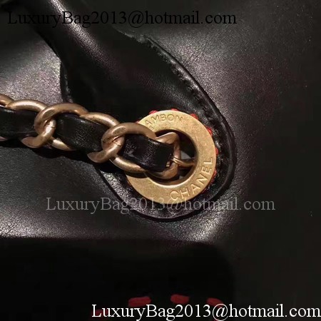 Chanel Boston Bag Original Leather A92239 Black