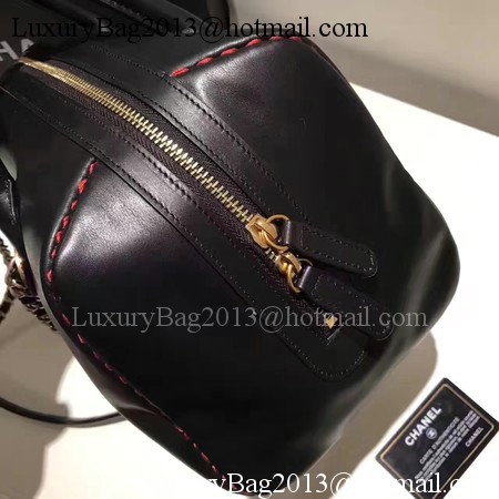 Chanel Boston Bag Original Leather A92239 Black