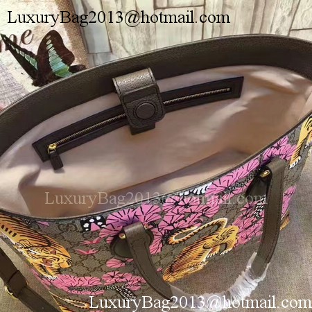 Gucci GG Canvas Tote Bags 453705 Tiger Prints