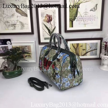 Gucci Limited Edition GG Supreme Top Handle Bag 409527 Butterfly