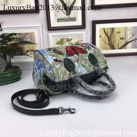 Gucci Limited Edition GG Supreme Top Handle Bag 409529 Butterfly