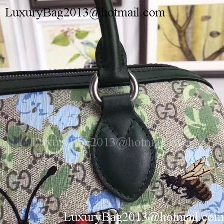 Gucci Limited Edition GG Supreme Top Handle Bag 409529 Butterfly