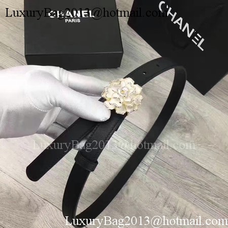 Chanel 20mm Leather Belt CH0801 White