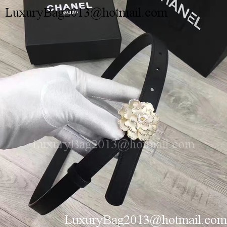 Chanel 20mm Leather Belt CH0801 White