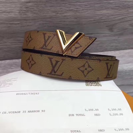 Louis Vuitton 30mm Belt M9305 Wheat