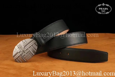 Prada Leather Belt PD0802 Black