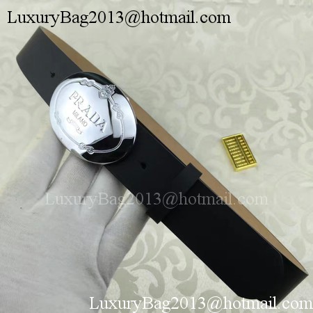 Prada Leather Belt PD0803 Black