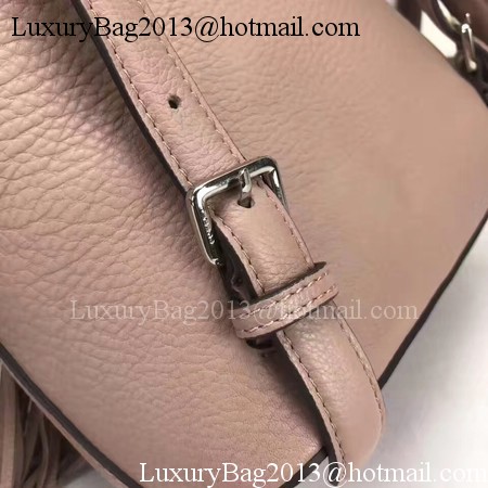 GUCCI Calfskin Leather Backpack 387149 Pink